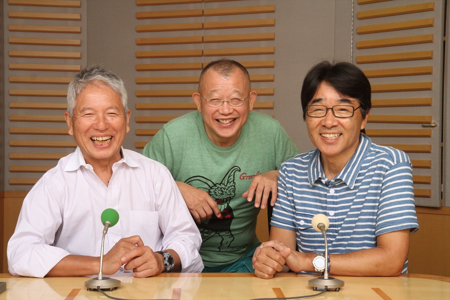 笑福亭鶴瓶（中央）と、あのねのね。(c)ニッポン放送
