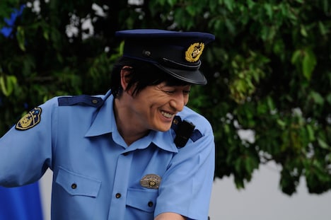 撮影中の様子。