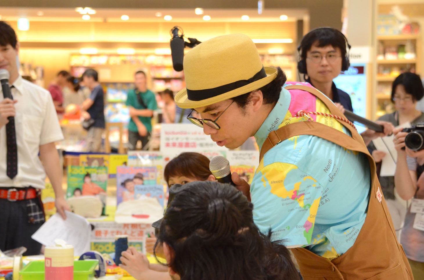 ねんど教室の様子。