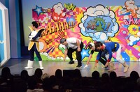 登場早々に寸劇を披露したアニメ座メンバー。