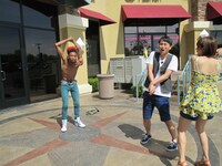 「世界究極絶叫ツアー in アメリカ」のワンシーン。(c)MBS