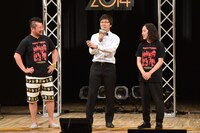 1回戦第4試合のケンドーコバヤシ対ピース又吉。