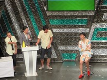 ポテト少年団と佐久間一行。