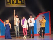 「歌のモノマネSHOWケース」コーナーの様子。