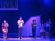 朗読劇「モノマネサスペンス劇場『無くなった髪飾り』の様子。