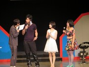 昼公演「1分間・笑いのスプリントSHOW」コーナーの様子。