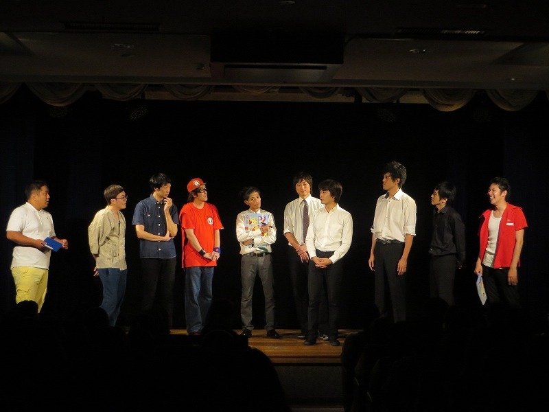 「第6回新ネタ会議」エンディングの様子。