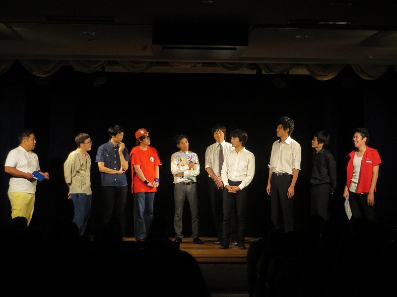 「第6回新ネタ会議」エンディングの様子。