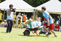 DVD「LAUGH SPORTS FES 2014 in CHIBA」本編の一場面。