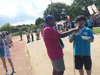 DVD「LAUGH SPORTS FES 2014 in CHIBA」本編の一場面。