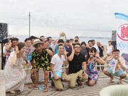 「大谷ノブ彦 キキマス！」（ニッポン放送）イベント「京急に乗って三浦海岸へ行こう！」の様子。