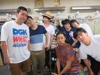 本番直前の「できる7人」犬の心、グランジ、ライス。