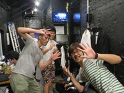 「ザンゼンジのトッパレ」前の楽屋。