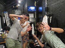 「ザンゼンジのトッパレ」前の楽屋。