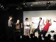 「友達になりたい芸人」下位2位に選ばれ驚くモグライダー。