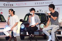 トークセッションの様子。