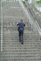 CM撮影の様子。