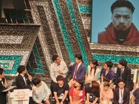 100万アクセスを突破した放送回のデニス松下の昔の写真。