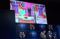 新CM上映中の様子。