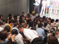 「やれるもんならやってみな」と名セリフを観客に浴びせる団長。