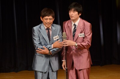 「THE MANZAI 2014」2回戦に出場した博多華丸・大吉。