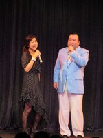 八代亜紀こと鬼奴と加山雄三ことゆうぞうのデュエット。