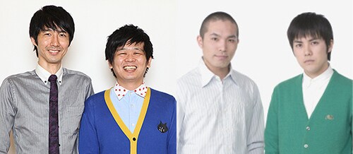 ザンゼンジとラブレターズが初トークライブ