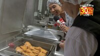ケンタッキーの新CM「厨房から中継篇」のワンシーン。