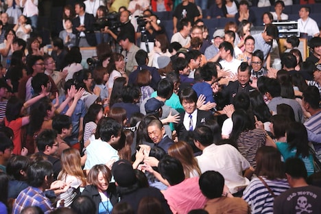 「『人志松本のすべらない話』プレミアムライブsupported by uP!!!」仙台公演の様子。