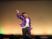 華麗な顔芸も披露した池崎選手。