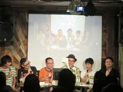 ふれあい広場でバ吾Aが早出の魅力にメロメロ