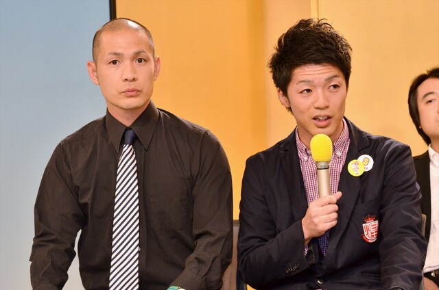 「平成26年度 NHK新人お笑い大賞」で大賞を受賞したアイロンヘッド。