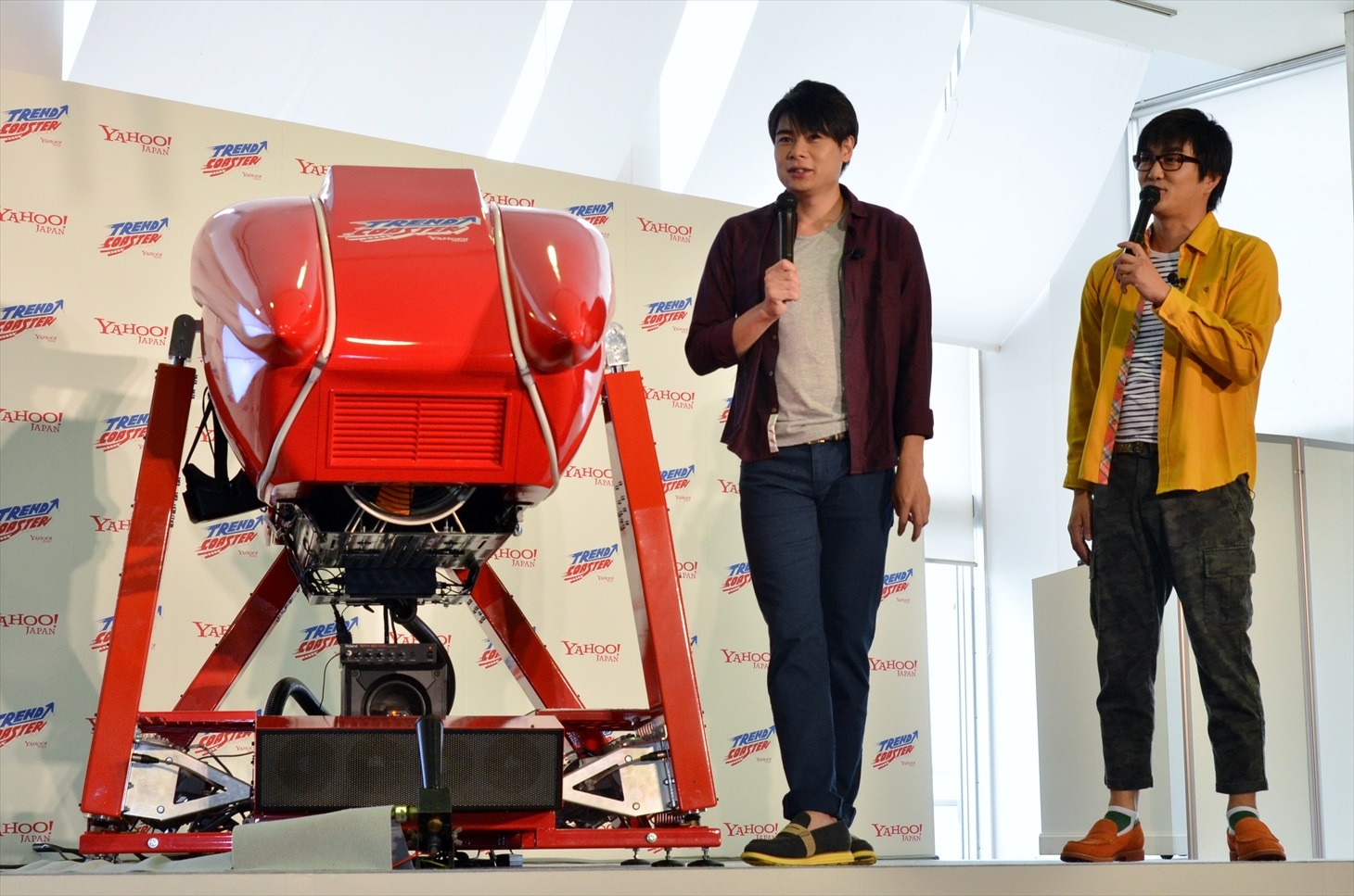 「ヤフー トレンドコースター」と平成ノブシコブシ。