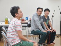 稽古の一場面。