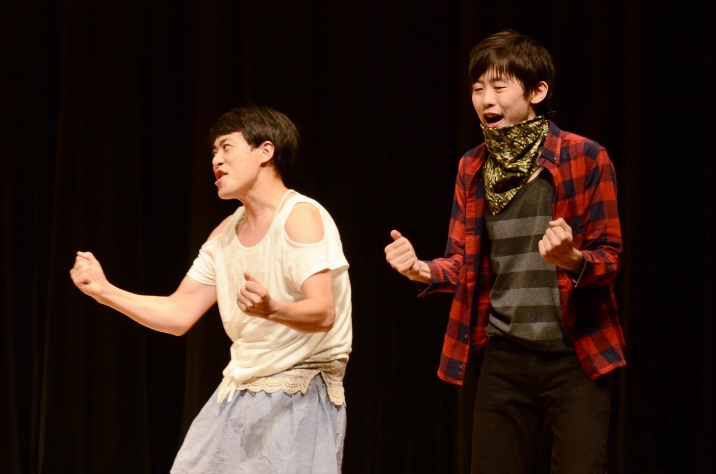 ネタ対決に勝利した、ねじ。