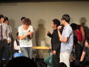 エルシャラカーニ・セイワと交わしたLINEの内容を披露するスパローズ森田。中には「漫才きらい」という衝撃の言葉も。