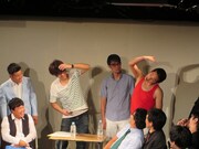 森田にボケさせられるしろう。