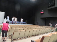 本番前の自主練習。