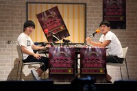 「オードリーのオールナイトニッポン」の5周年記念イベント「史上最大のショーパブ祭り」に出演したオードリー。(c)ニッポン放送