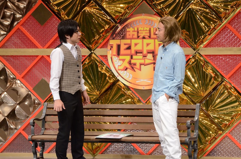 「お笑いTEPPANステージ」に出演するかもめんたる。