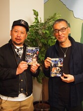 ケンドーコバヤシと福本伸行（右）。(c)フジテレビ