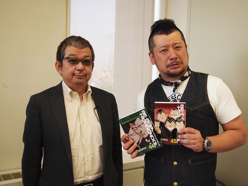 ケンドーコバヤシときうちかずひろ（左）。(c)フジテレビ