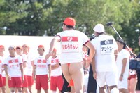 「リンカーン芸人大運動会2014」収録の様子。
