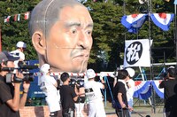 「リンカーン芸人大運動会2014」収録の様子。