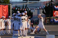 「リンカーン芸人大運動会2014」収録の様子。