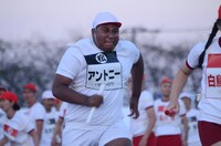 「リンカーン芸人大運動会2014」収録の様子。