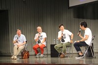 トークショーの様子。