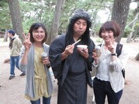 海原雄山と記念撮影。