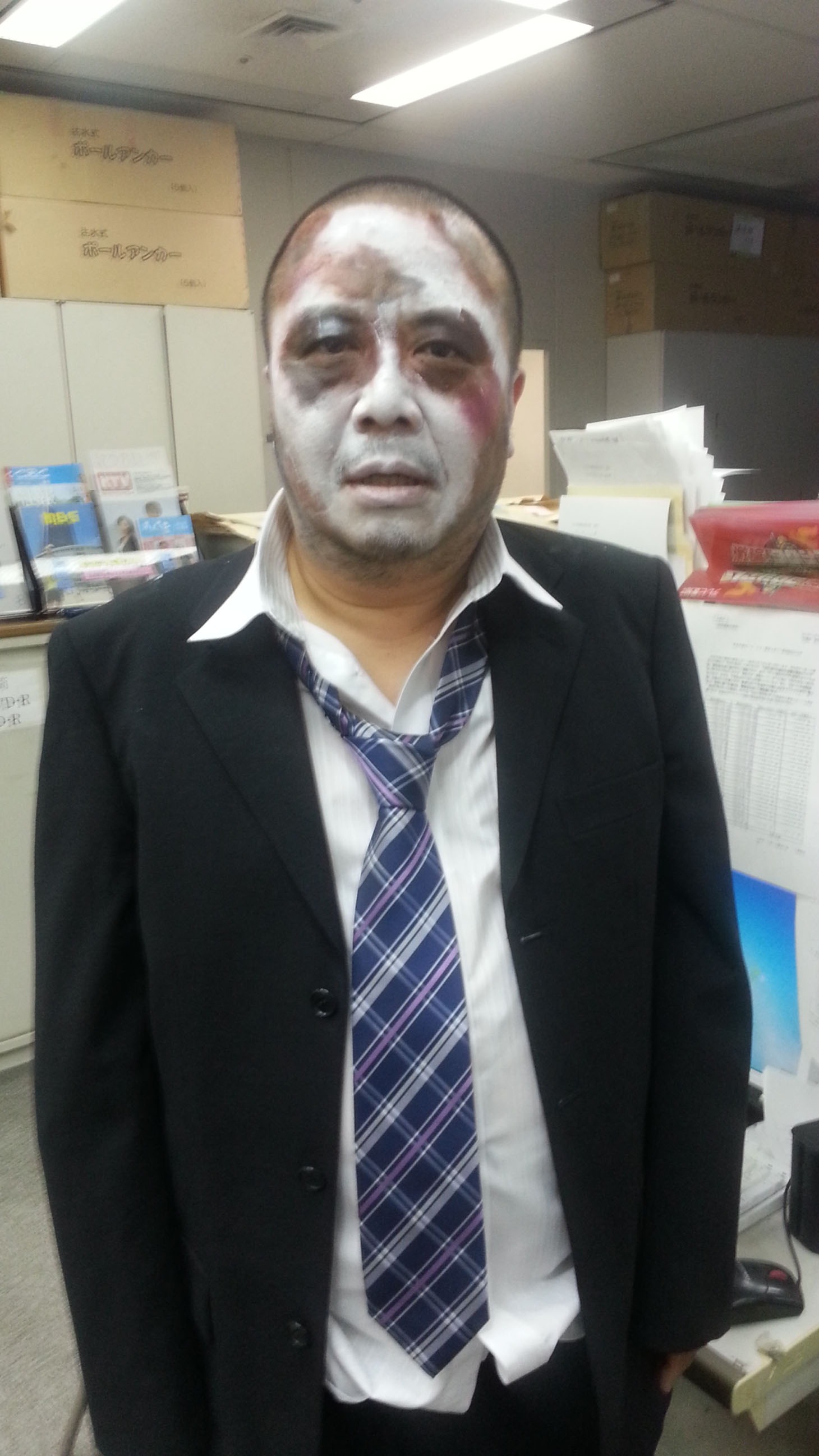 「さとりdisりデッド」を演じる杉作J太郎。(c)BSジャパン