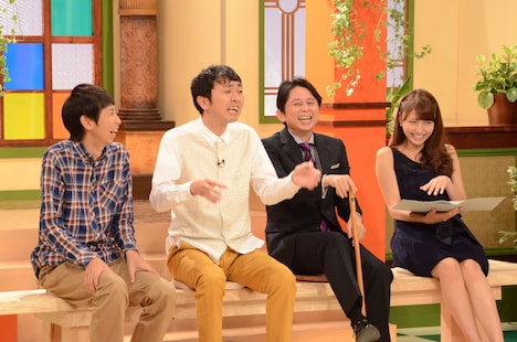 「おーい！ひろいき村」収録中の様子。